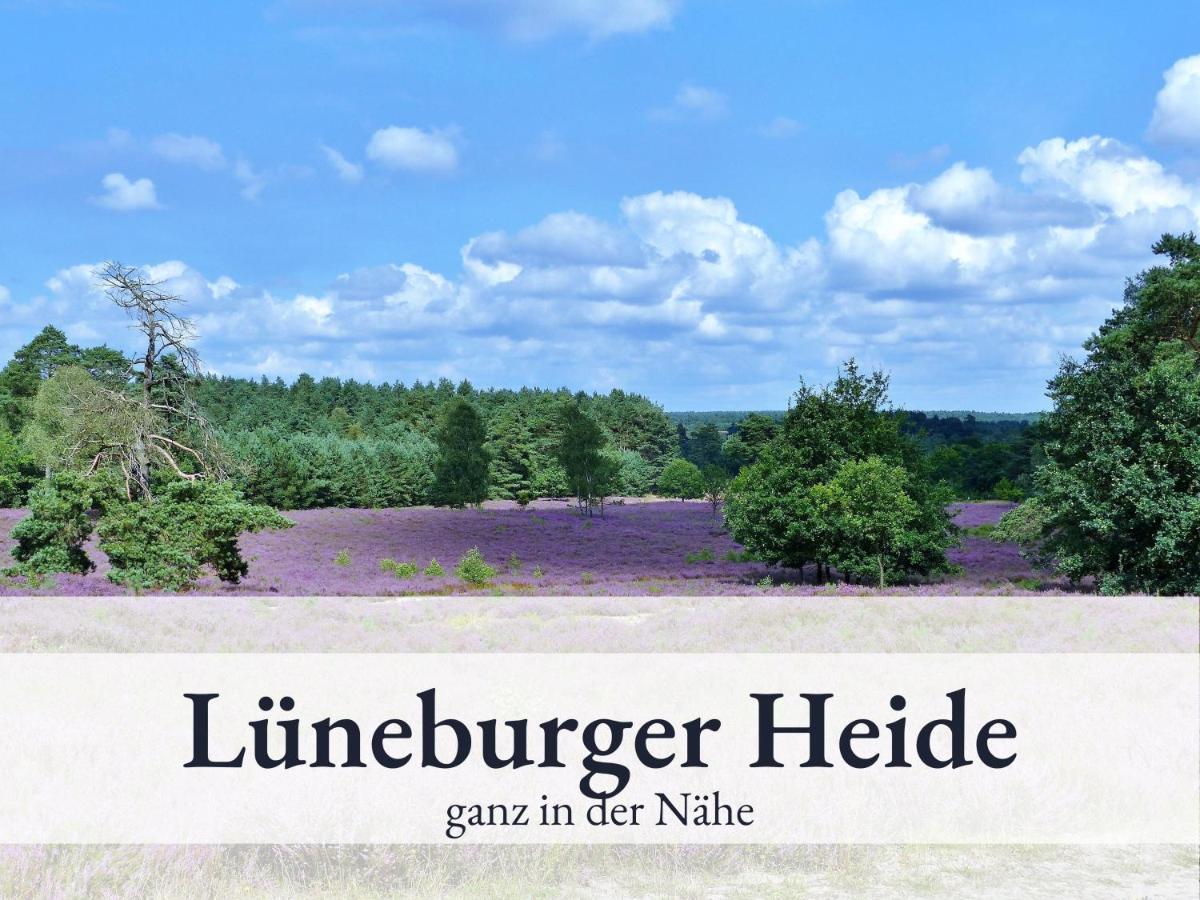 Blumenvilla 1 Mit Begehbarer Dusche, Sauna Und Garten Шнефердінген Екстер'єр фото