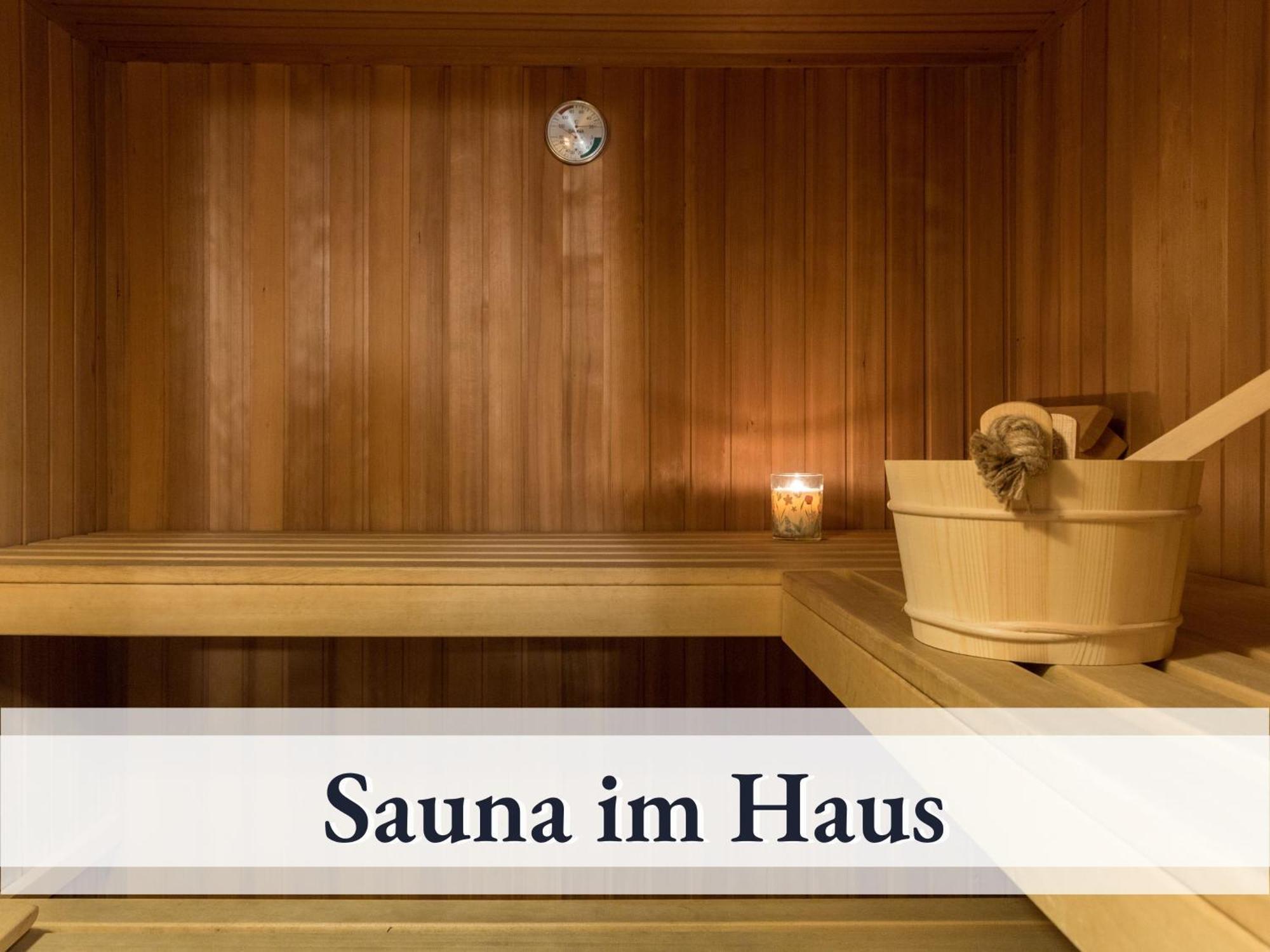 Blumenvilla 1 Mit Begehbarer Dusche, Sauna Und Garten Шнефердінген Екстер'єр фото