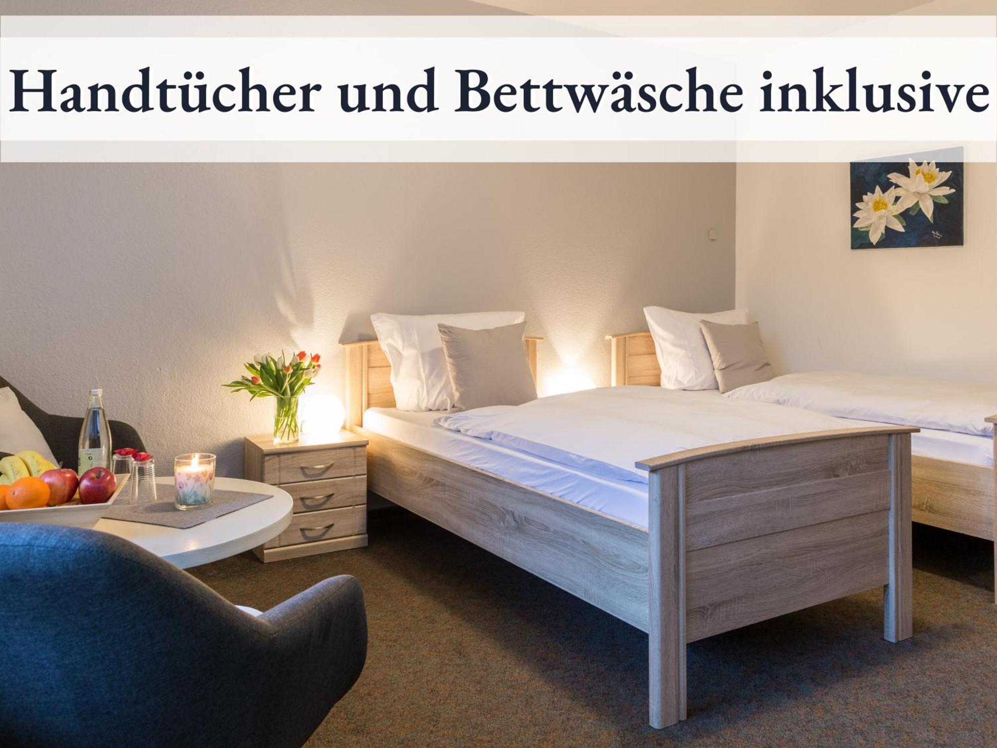 Blumenvilla 1 Mit Begehbarer Dusche, Sauna Und Garten Шнефердінген Екстер'єр фото