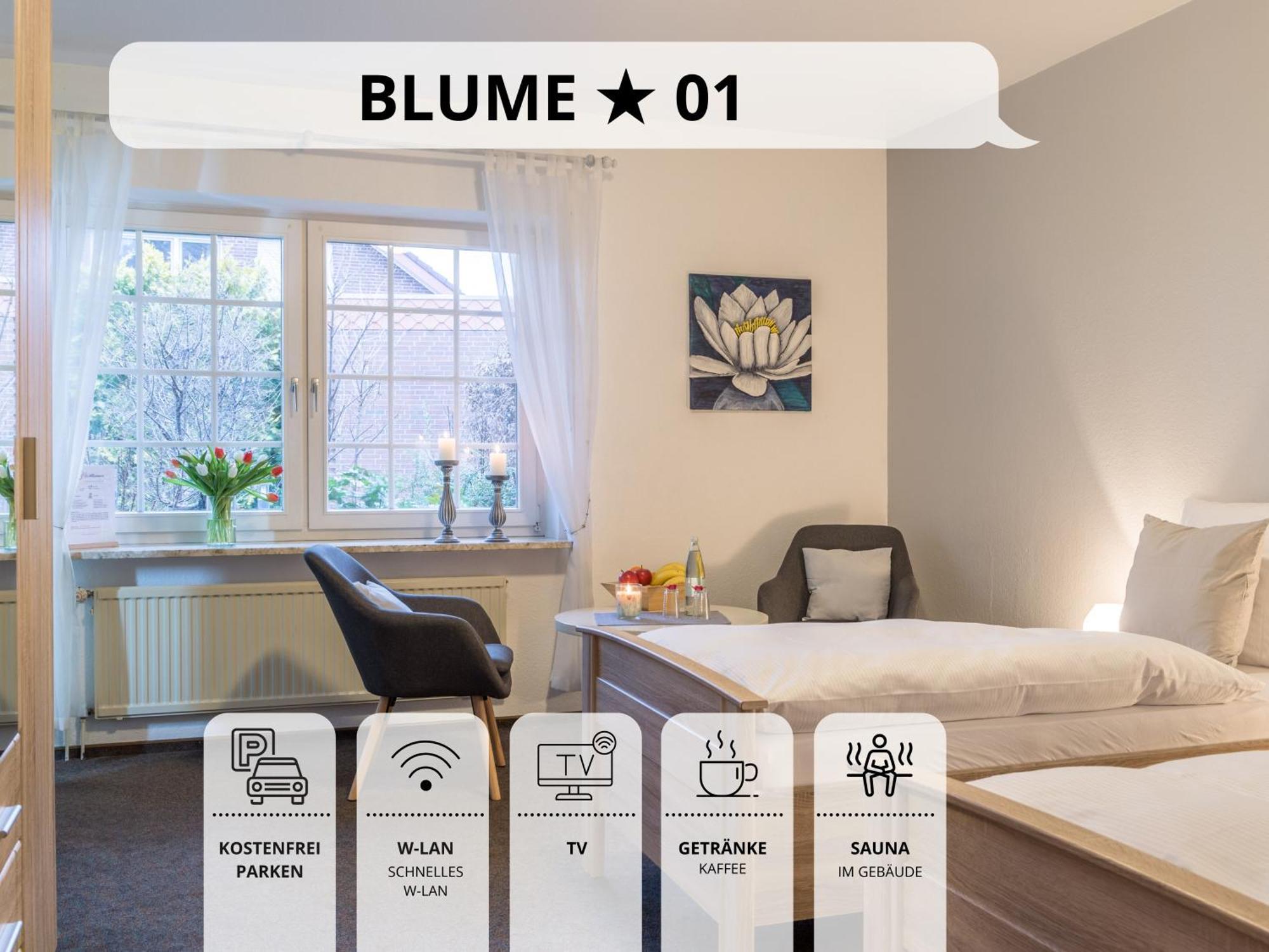 Blumenvilla 1 Mit Begehbarer Dusche, Sauna Und Garten Шнефердінген Екстер'єр фото